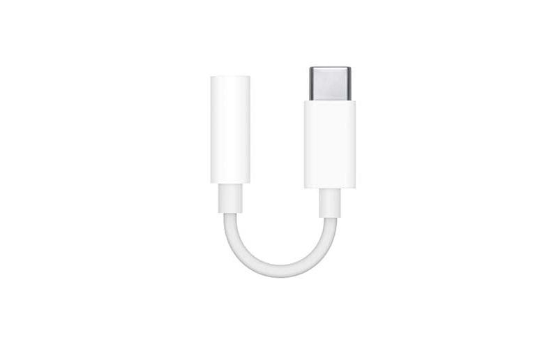 USB-C 3.1 to 3.5mm Headphone Jack Adapter { good quality // 10 cm length (approximately ) }